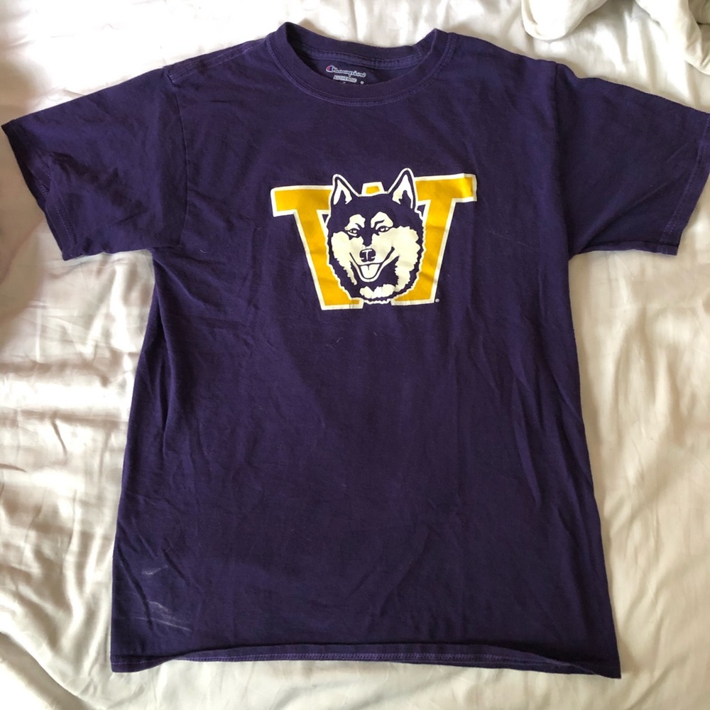 -SOLD- Champion University of Washington T-shirt - Picture 2 of 5